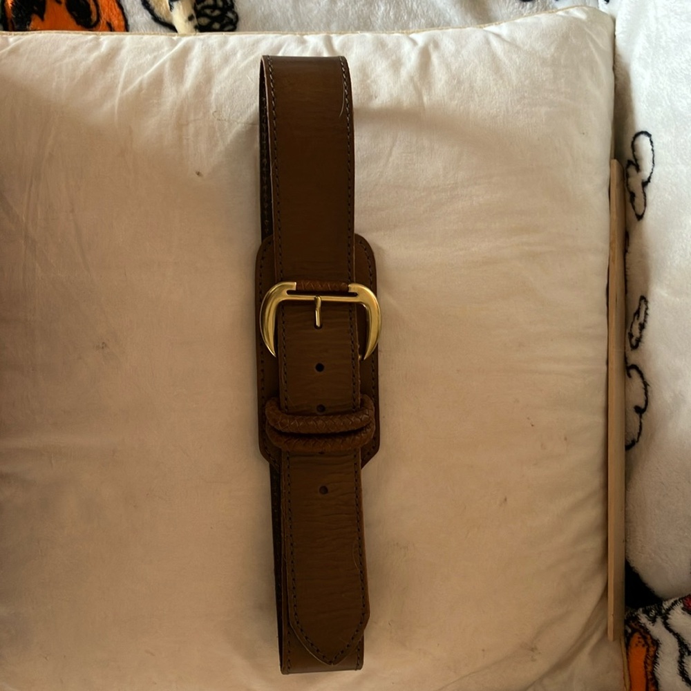 linea pelle leather belt